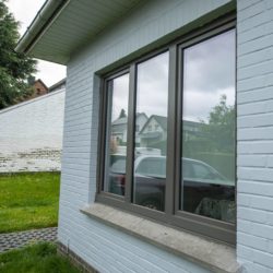 Châssis de fenêtre PVC à Braine-l'Alleud en Brabant wallon